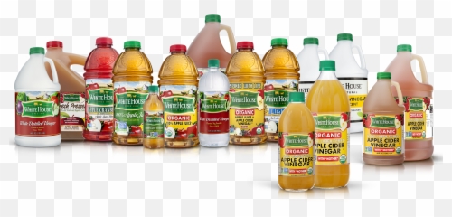 White House Foods Home Of Organic Apple Cider Vinegar With - Apple Products Food Png,Vinegar Png
