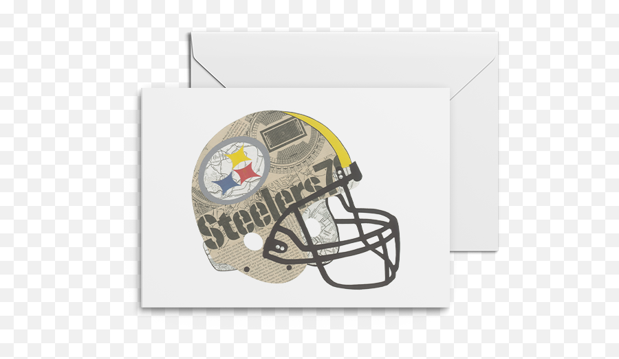 Pittsburgh Steelers Prints Notecards - Pittsburgh Steelers Png,Pittsburgh Steelers Png