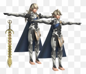Super Smash Bros - Corrin Smash Model Png,Corrin Png