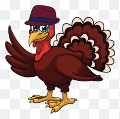 Pilgrim Hat - Illustration Thanksgiving Turkey png
