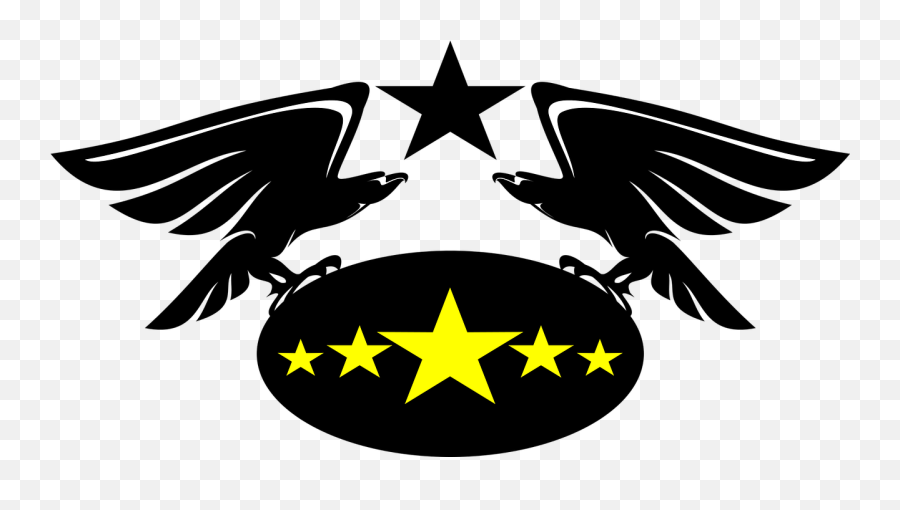 Vector Eagle Shield - Logo Perisai Dan Bintang Png,Shield With Wings Png