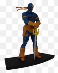 New Teen Titans Deathstroke Statue - Deathstroke Png,Deathstroke Png