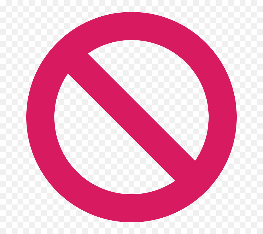 Fileeo Circle Pink Not - Allowedsvg Wikimedia Commons London Victoria Station Png,Not Allowed Png