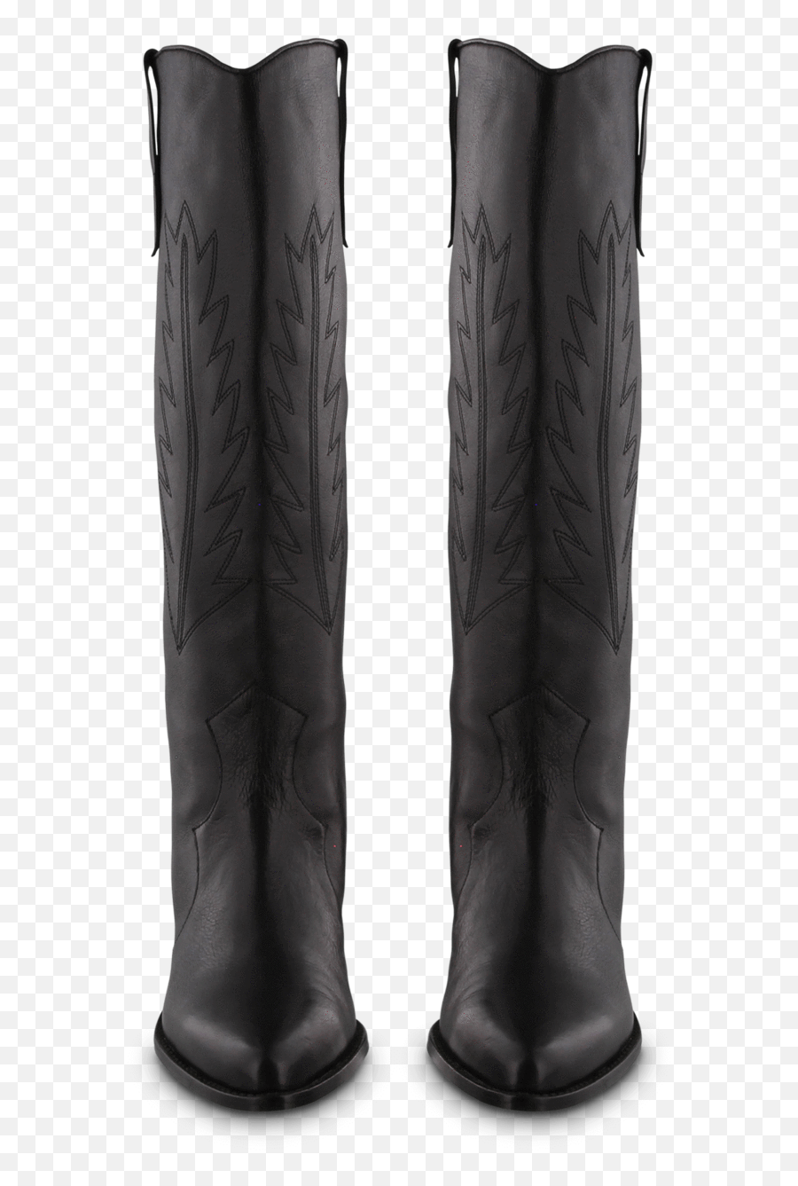 Wilde Black Luxe Long Boots - Boot Png,Boots Png