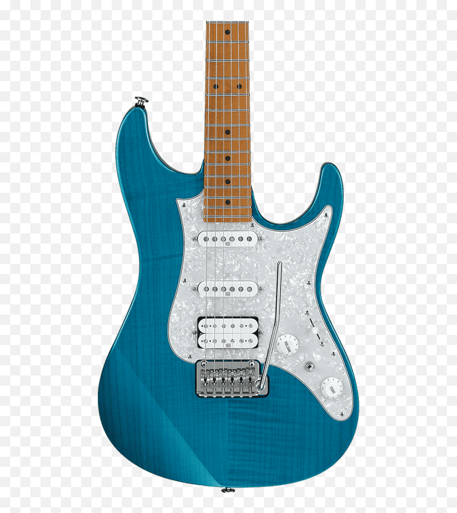 Ultimate Guide To Ibanez Guitars - Ibanez Prestige Az2204f Transparent Aqua Blue Png,Vintage Vs6 Icon Jr