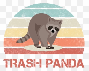 Trash Panda Racoon Raccoon Funny Gift Fleece Blanket - Expendables png