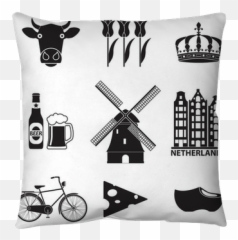 Netherlands Icon Set Isolated - Symbols png