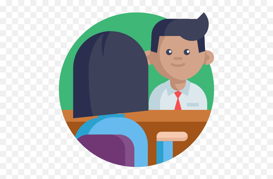 Interview - Flat Interview Icon Png,Job Interview Icon