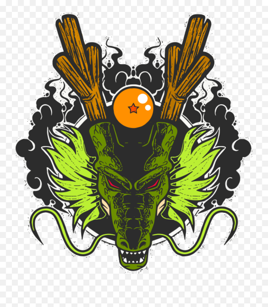 39 Dragon Ball Ideas - Shenlong Dragon Ball Logo Png,Shenron Icon