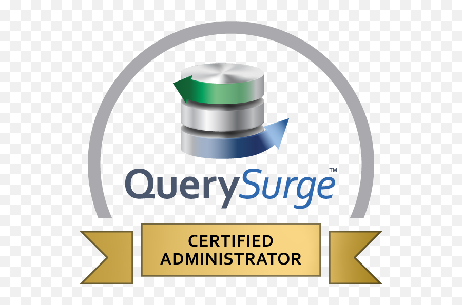 Querysurge Certified Administrator - Credly Vertical Png,Surge Icon