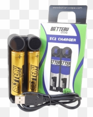 Bv Sc2 Charger Battery Vape - Cylinder png