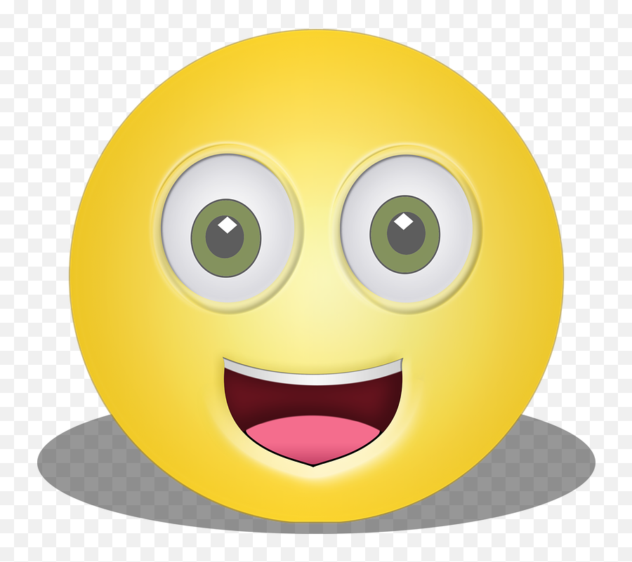 Graphic Smiley Emoticon Surprised - Free Vector Graphic On Surprised Happy Emoji Png,Surprised Emoji Transparent Background