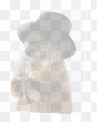 Groundhog Winery - Champagne Glass png