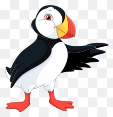 Puffinrock - Telegram Sticker English Puffin Bird Vector Png,Puffin Icon