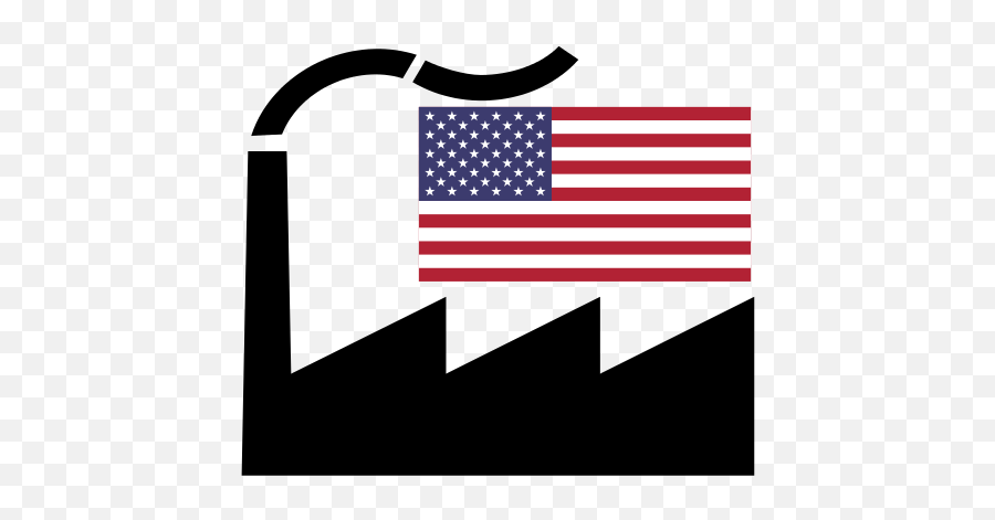 Filefactory Usasvg - Wikipedia American Flag Symbol Png,Factory Icon