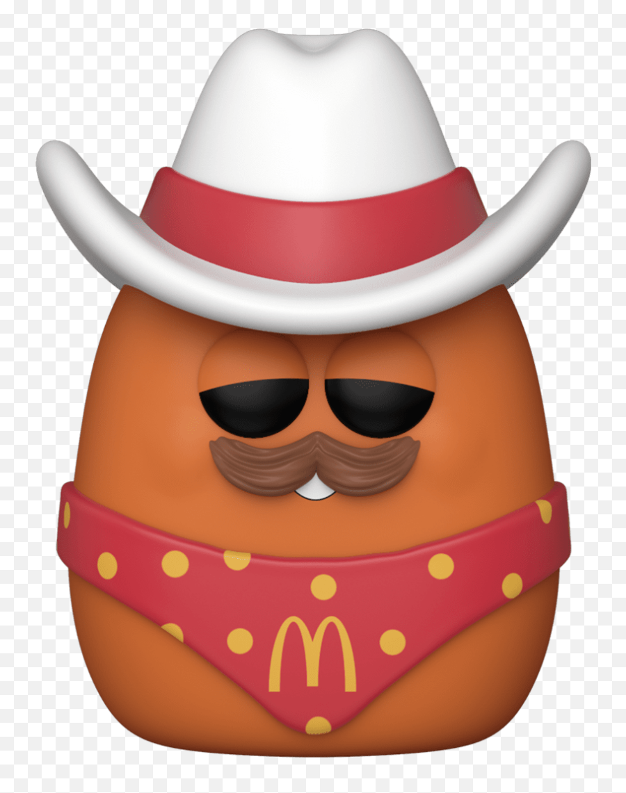 Funko Mcdonaldu0027s Cowboy Mcnugget Pop Vinyl Figure - Mcnugget Funko Pop Png,Dc Icon Figures