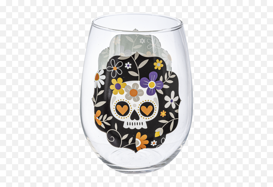 Wholesale Halloween Icon Stemless Wine Glass Set 4 Pc - Serveware Png,Wholesale Icon Png