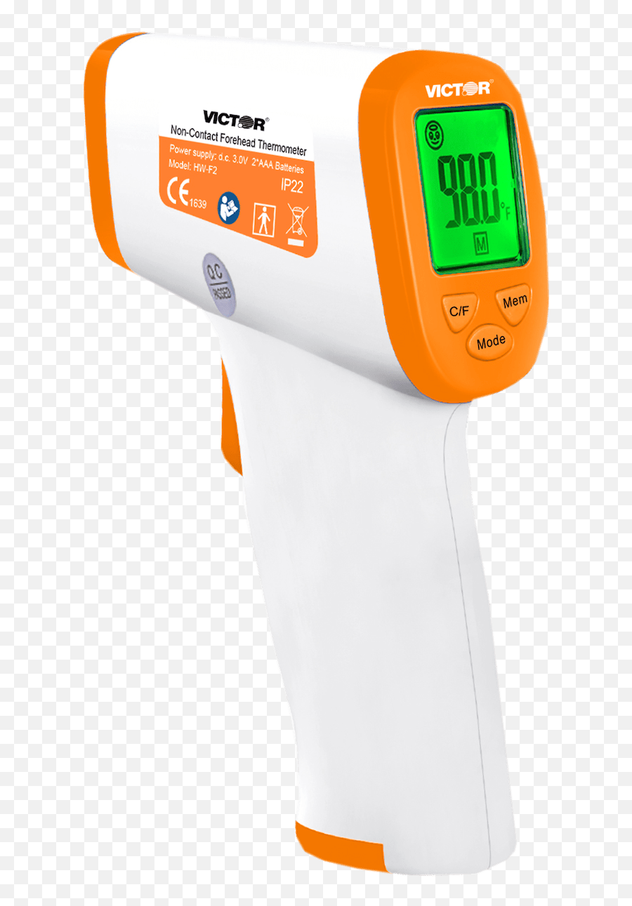 Non - Contact Infrared Forehead And Wrist Thermometer Victor Indicator Png,Temperature Icon For Desktop