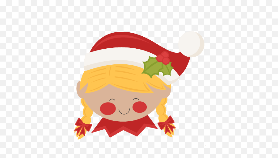 Christmas Elf Girl Svg Scrapbook Cut File Cute Clipart Files Png Icon