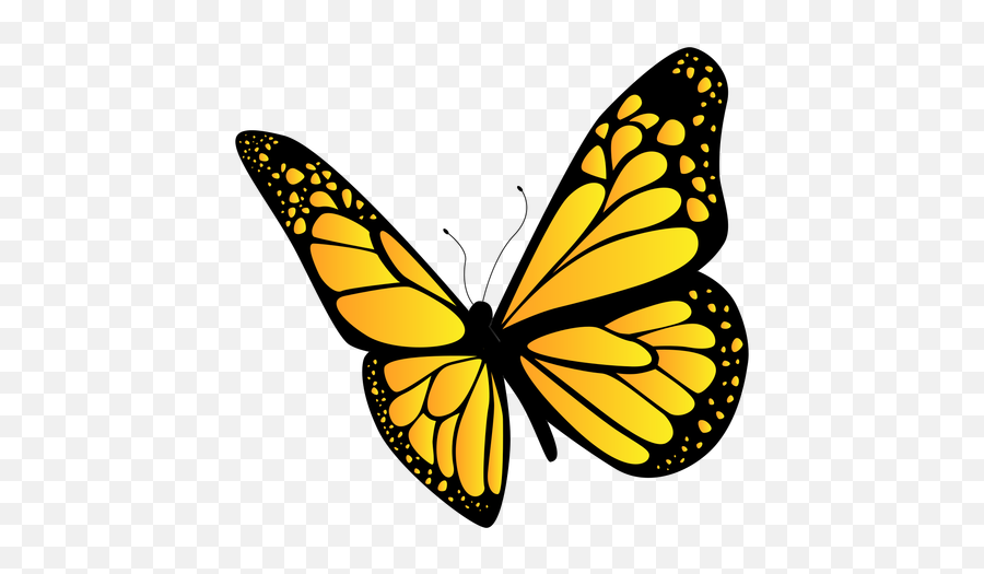 Yellow Butterfly Design - Transparent Png U0026 Svg Vector File Blue Butterfly With Ribbon,Butterflies Transparent Background