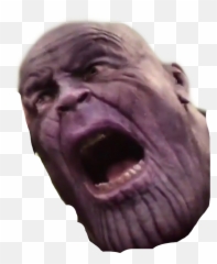 Thanos Freetoedit - You Nut And She Keeps Sucking Thano Meme Png,Thanos Head Transparent