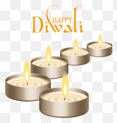 Diya Diwali Png Clipart All - Happy Diwali Png Text,Diwali Png