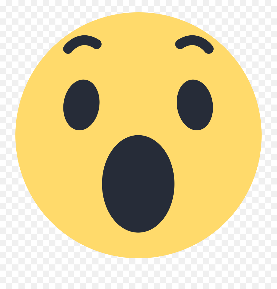 Wow Emoji Transparent - Facebook Reaction Wow Png,Omg Emoji Png