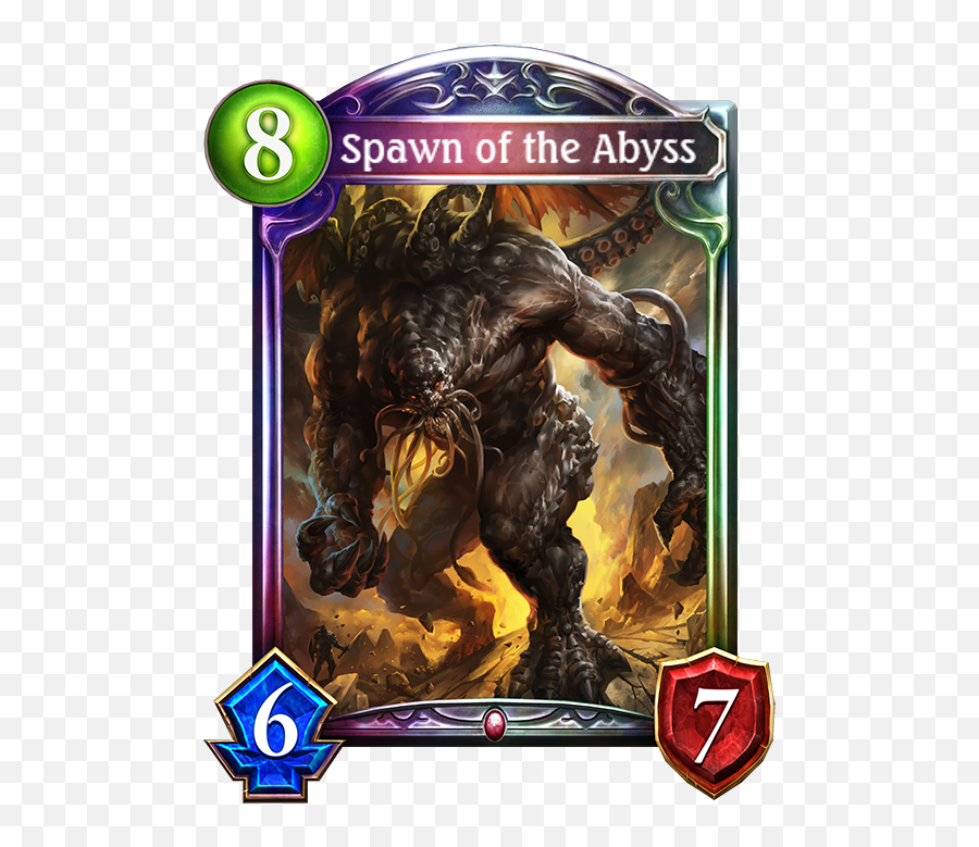 Card Spawn Of The Abyss - Shadowverse Al Machinus Png,Spawn Png