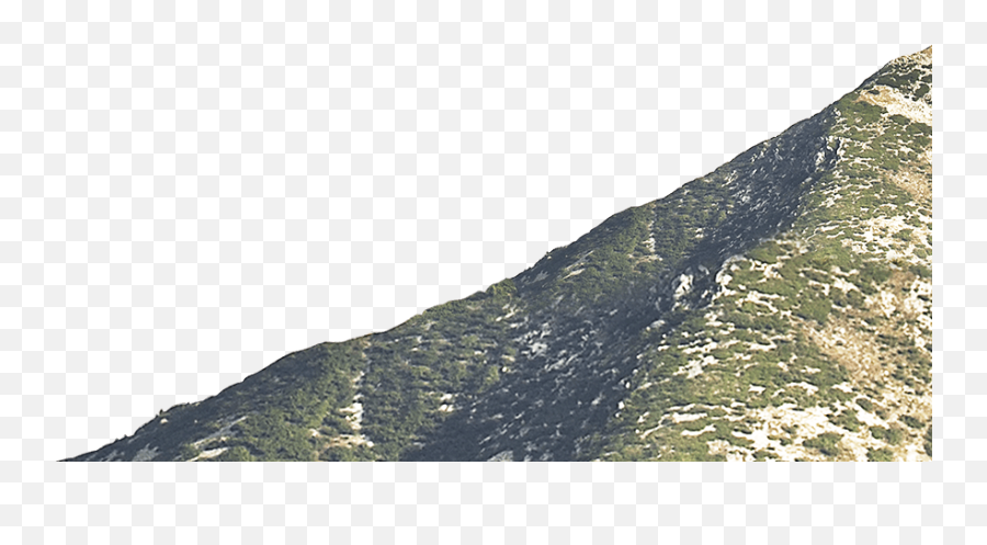 Clipart Mountains Mountain Slope - Slope On The Side Of A Mountain Png,Mountain Clipart Png
