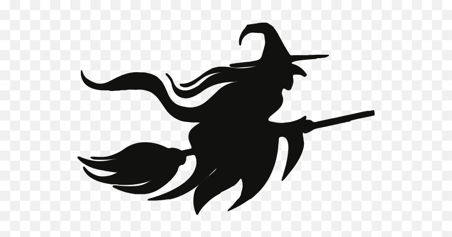 Witch Transparent Image Clipart - Flying Witch Silhouette Png,Witch Transparent