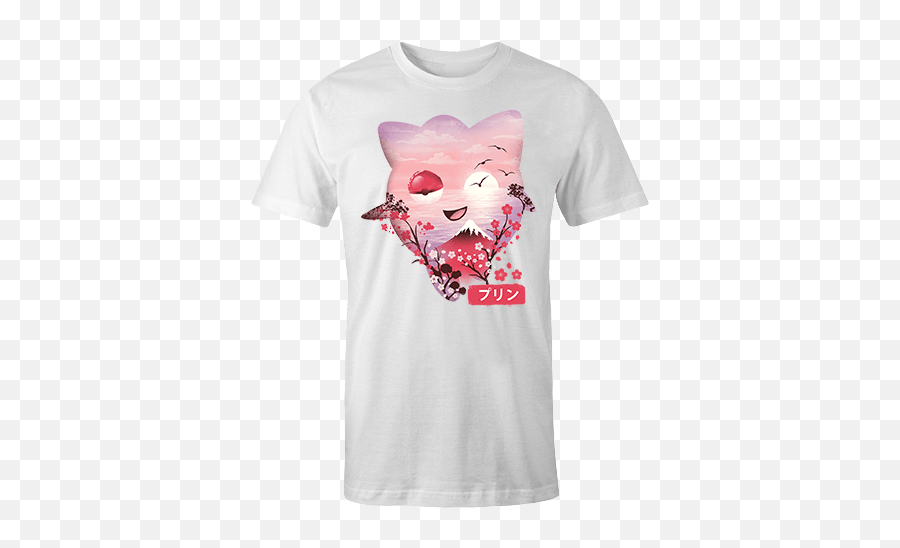 Ukiyo Jigglypuff Sublimation Dryfit Shirt - Ml T Shirt Design Png,Jigglypuff Png