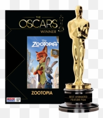 Academy Award Animated Feature Film Zootopia Oscars - Transparent Background png
