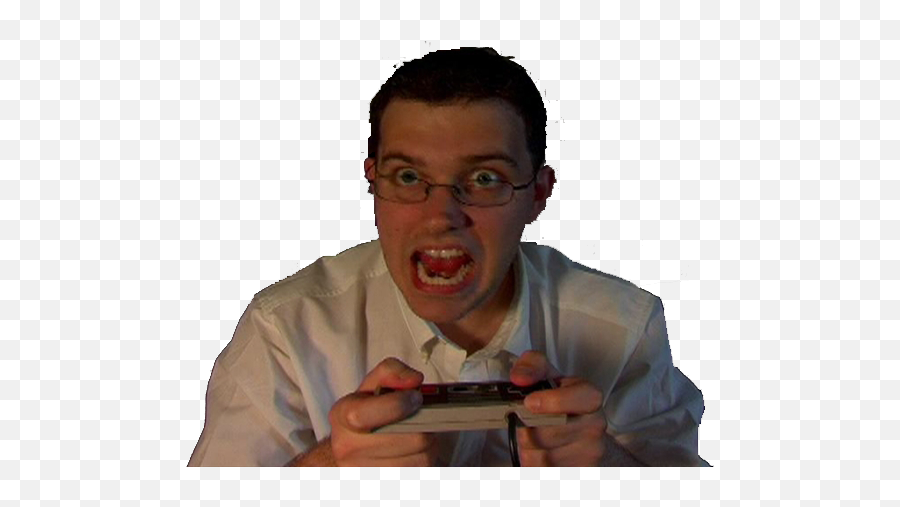 Download Angry Video Game Nerd James Rolfe Top Gun Chin - Angry Video Game Nerd Png,Nerd Png