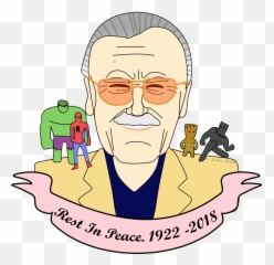 Download Stan Lee Tribute - Stan Lee Simple Drawing Png,Stan Lee Png