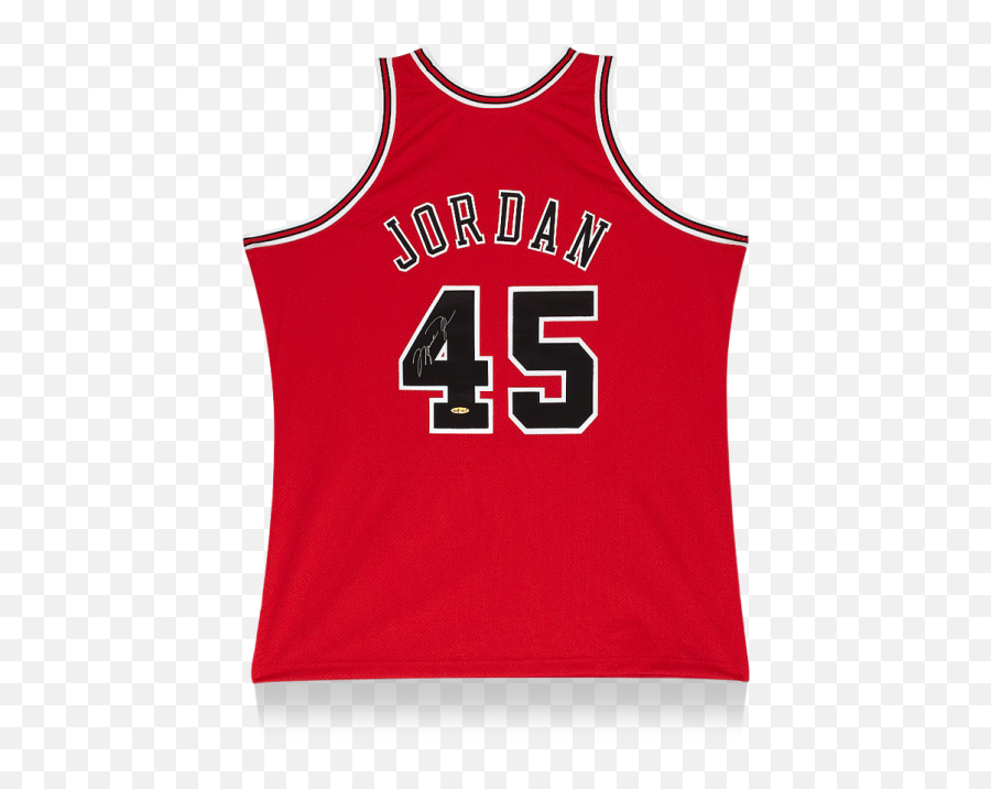 Back Signed Chicago Bulls 1995 Jersey - Bulls Michael Jordan Jersey Png,Michael Jordan Transparent