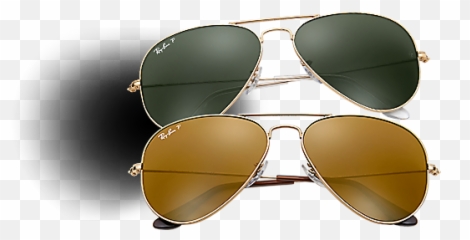 Transparent Aviators Ray Ban - Reflection png
