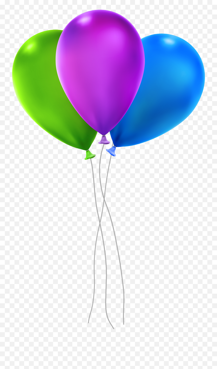 Download Balloons Clipart Image Gallery - Ballonons Violet And Green Png,Balloons Clipart Png