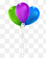 Download Balloons Clipart Image Gallery - Ballonons Violet And Green Png,Balloons Clipart Png