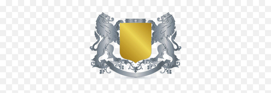 Heraldic Design Lions Logo Template - Free Lion Logo Design Png,Logo Templates