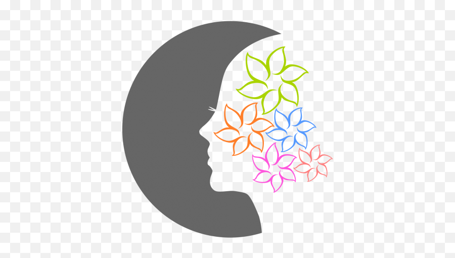 Female Face Flower Logo Object - Women Face Logo Free Png,Object Logo