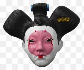 Ghost In The Shell Geisha Mask - Ghost In The Shell Mask Png,Ghost In The Shell Png