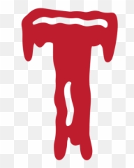 Transparent Png Svg Vector File - Bloody Letter T Png,T Png