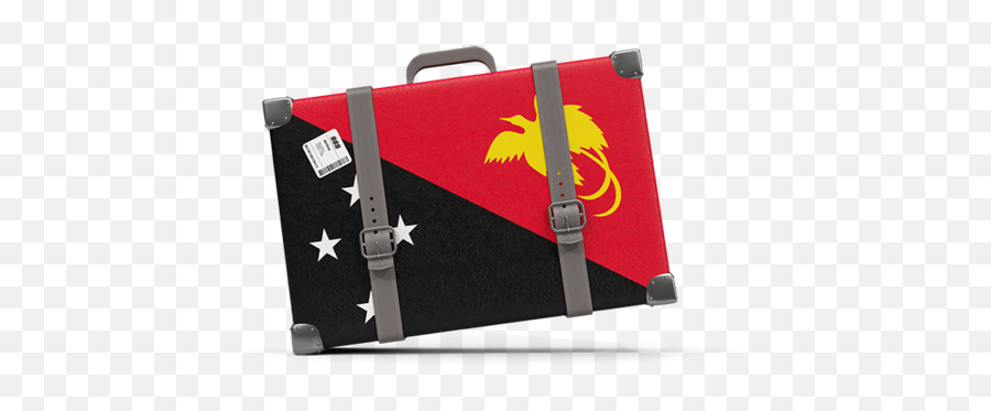 Traveling Icon Illustration Of Flag Papua New Guinea - Papua New Guinea Png,Traveling Png