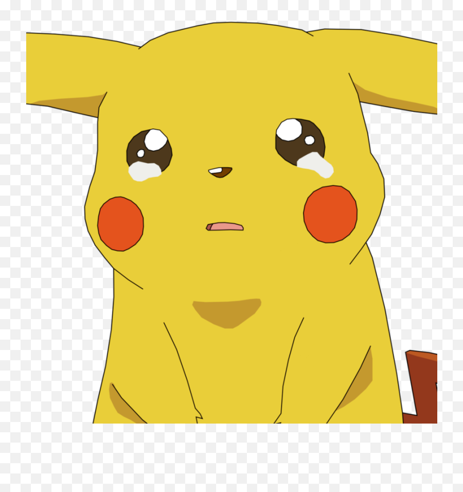 Sad Pikachu Transparent Background - Sad Pikachu Png,Sad Transparent Background