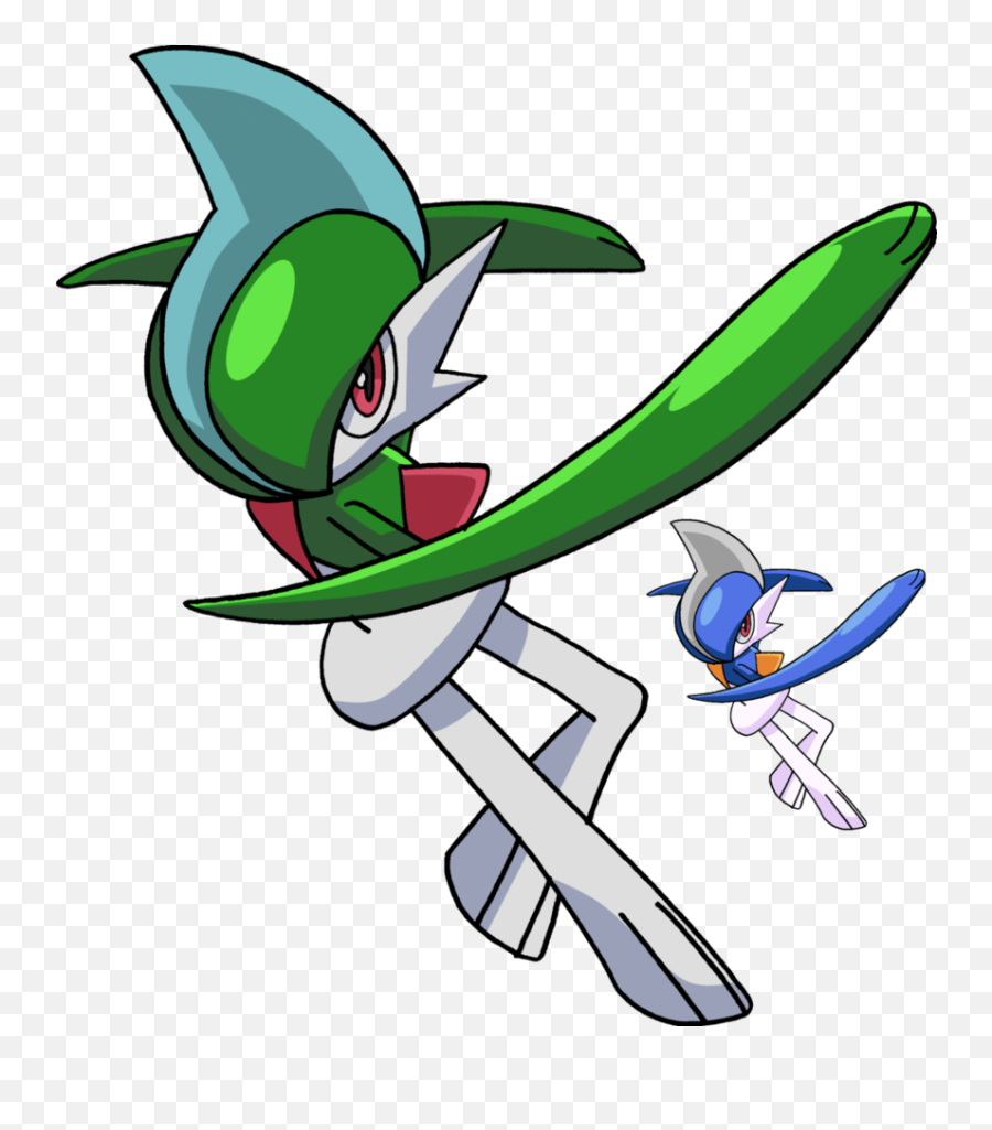 Gardevoir And Gallade Wallpaper - Tails19950 Gallade Full Gallade Hd Png,Gardevoir Png