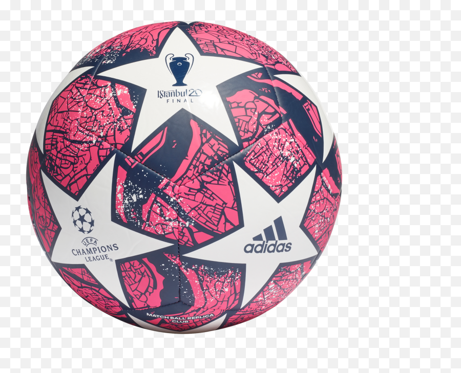 Football Adidas Finale Istanbul Club Size 4 - Champions League Soccer Ball 2020 Png,Adidas Logo Transparent