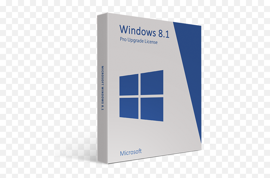 Microsoft Windows 81 Pro Upgrade License - Windows 8 Png,Windows 8 Logo