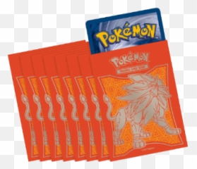 Sun And Moon Etb - Sun Solgaleo Sleeves And Deck Box Back Of A Pokemon Card Png,Solgaleo Png