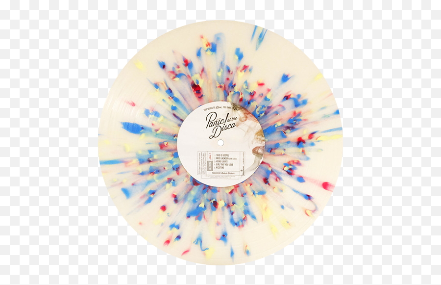 Download Hd Panic - Patd Colored Vinyl Panic At The Disco Vinyl Png,Vinyl Png