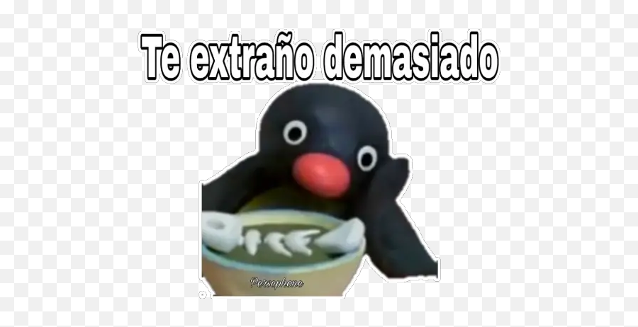 Pingu - Meme Pingu Te Extraño Png,Pingu Png